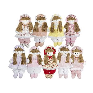 Boneca de Pano Luiza Variados