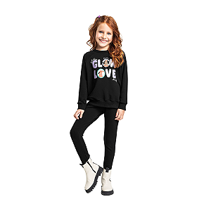 Conjunto Blusão e Legging em Molecotton