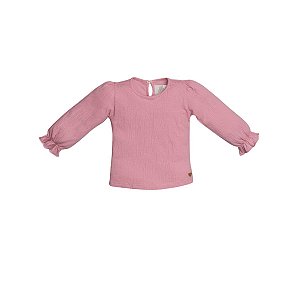 Blusa Manga Longa Malha Anarruga