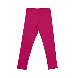 Legging de Inverno Básica Cotton Rosa Romance