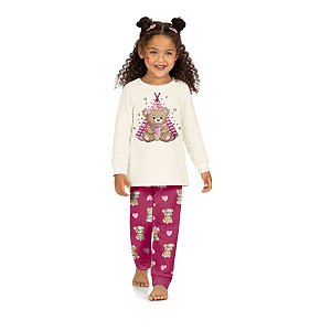 Pijama em Moletom Peluciado