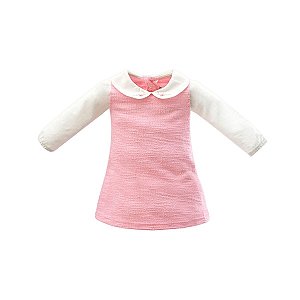 Vestido Manga Longa Tweed