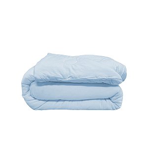 Edredon Marshmallow Solteiro Azul Bebê