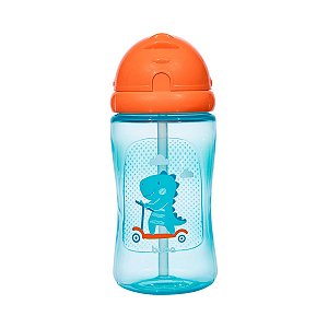 Garrafinha Dino Patinete Azul