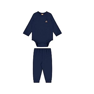Conjunto Body e Calça Malha Térmica