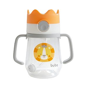 Copo com Dispositivo Canudo Coroa Leão