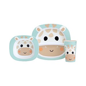 Kit Refeição Buba Zoo Girafa