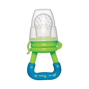 Porta Frutinhas com Sugador em Silicone Azul