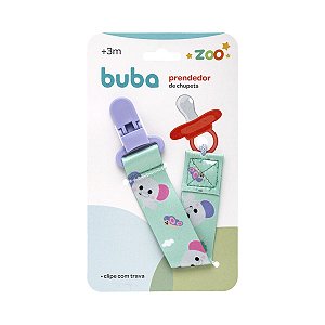 Prendedor de Chupeta Buba Zoo Elefante