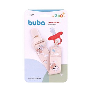 Prendedor de Chupeta Buba Zoo Girafa