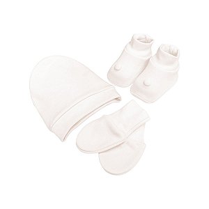 Kit Touca, Luva e Sapato Bamboo
