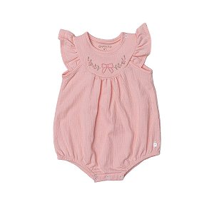 Romper Bebê Grow Up Summer House Rosa