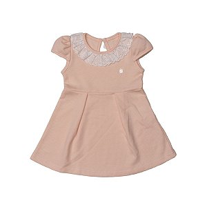 Vestido Bebê Grow Up Texture Rosa