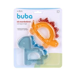 Kit Mordedores com Água Magic Dino Buba