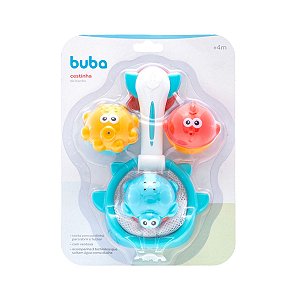 Cestinha de Banho Buba com 3 Bichinhos