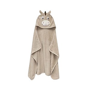 Toalha de Banho Infantil Power Sec com Capuz Animado Cavalo