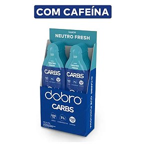 CARBS GEL DOBRO C/ CAFEÍNA CX C/ 10UN -