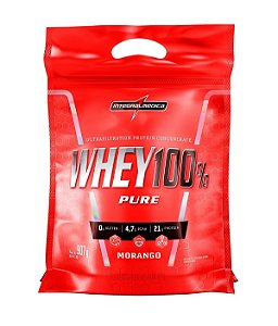 WHEY 100% REFIL 900G INTEGRALMEDICA