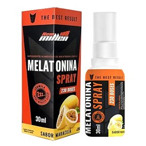 MELATONINA SPRAY NEW MILLEN 30ML MARACUJA