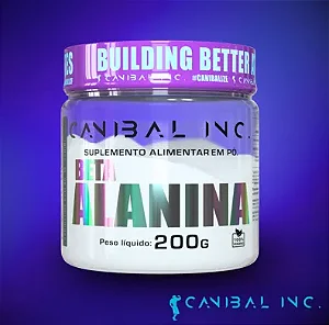 BETA ALANINA 200G - CANIBAL
