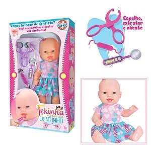 Boneca Tekinha Dentinho - SidNyl