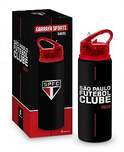 GARRAFA SPORTS 500ML ALUMINIO TIMES SAO PAULO - BRASFOOT