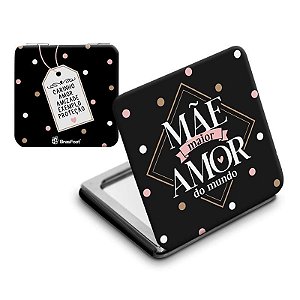 Espelho de Bolsa Mãe Maior Amor do Mundo - Brasfoot