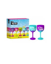 Taça Gin Hora do Gin Degradê c/ 2und - Brasfoot