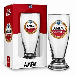 Copo Munich Amém Cerveja 200ml - Brasfoot