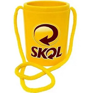 Porta Lata Skol com Cordinha 350ml - Brasfoot