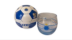 Copo Bola com Porta Moedas Cruzeiro - Allmix