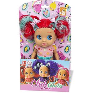Boneca Club Girls Sabores Sortidos - Bee Toys