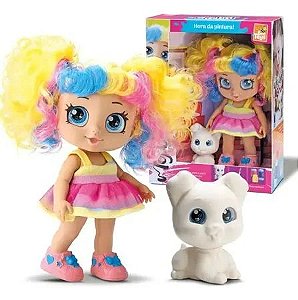 Boneca My Best Pintura  - Bee Toys