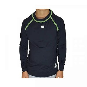 T SHIRT KIDS PROTECTION 04 PRETO/CITRICO - KANXA