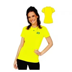 CAMISETA BRASIL G1 FEMININA - KANXA