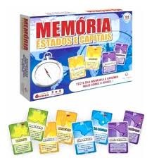 Jogo da Memória Estados e Capitais - Algazarra