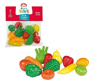 KIT DE FRUTAS E VERDURAS  - TATETI