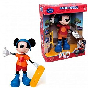 Boneco Mickey Radical com Som - Elka Brinquedos