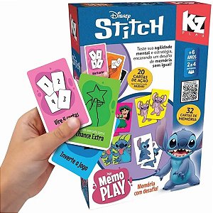 Jogo Memo Play Stitch - Elka