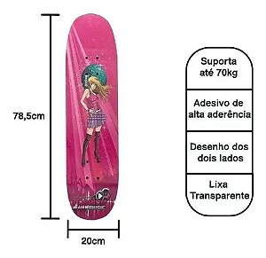 SKATE MENINA RODAS DE SILICONE SORTIDOS - FENIX BRINQUEDOS