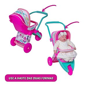 CARRINHO DE BONECA NINOS 3 RODAS - COTIPLAS