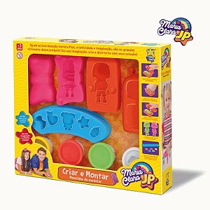 MARIA CLARA E JP CRIAR E MONTAR MASSINHA DE MODELAR  - DIVERTOYS