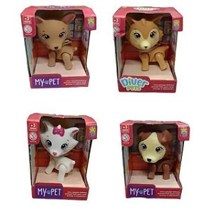 MY PET (ANIMAIS EM VINIL) PETS - DIVERTOYS