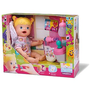 Boneca My Little Collection Cuidadinho - Divertoys
