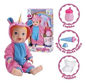 Boneca My Little Collection Unicornio - Divertoys