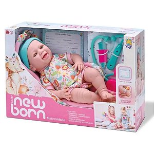 Boneca New Born Berçario - Divertoys