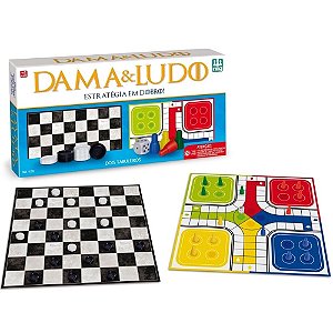 Jogo Dama & Ludo - Nig Brinquedos