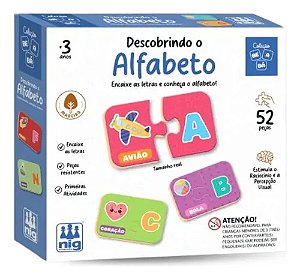 Be a Bá Descobrindo o Alfabeto - Nig Brinquedos
