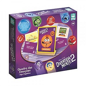 Quadro das Emocoes Divertidamente 2 em MDF - Nig Brinquedos