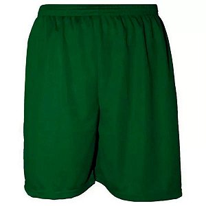 CALCAO VERDE BANDEIRA  POLIESTER 14 ANOS  - TRB